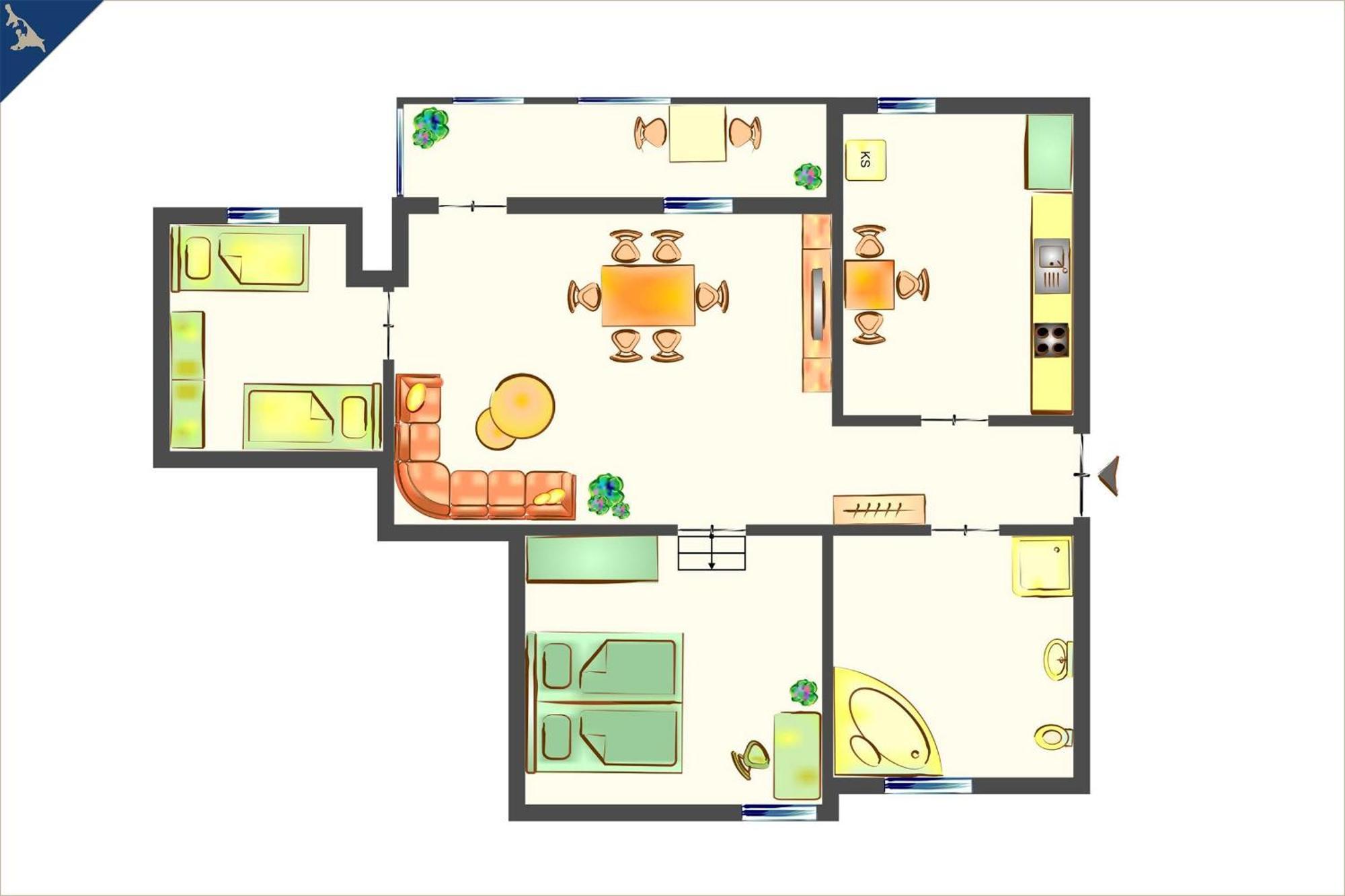הרינגסדורף Villa Marina Villa Marina App 1 מראה חיצוני תמונה